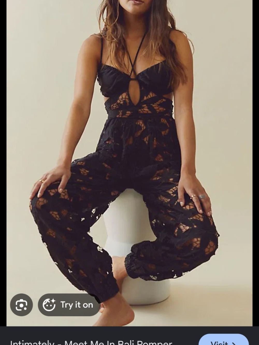 Free People Meet Me In Bali Romper